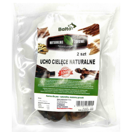 Balto Ucho cielęce naturalne 2 szt