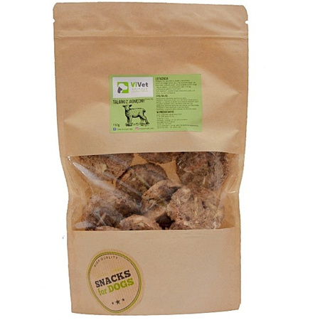 Liofilizowana jagnięcina - talarki ViVet Animals 150 g