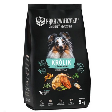 Paka Zwierzaka Seventh Heaven królik i łosoś dla psa 9 kg