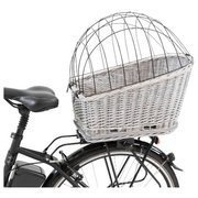 KOSZ NA ROWER, 35 × 49 × 55 cm, CZARNY