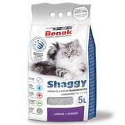 Certech super benek shaggy żwirek dla kotów długowłosych lawendowy 5l