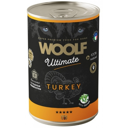 Woolf Ultimate indyk dla psa 400 g