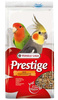 Versele-laga prestige big parakeets średnia papuga (nimfa, nierozłączka) 1kg