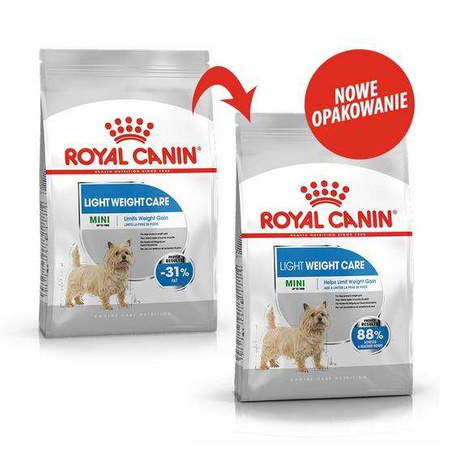 Royal canin mini light weight care karma sucha dla psów dorosłych, ras małych z tendencją do nadwagi 1kg