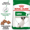 Royal canin mini adult 8+ karma sucha dla psów starszych od 8 do 12 roku życia, ras małych 8kg