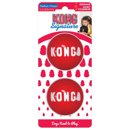 Kong Signature Ball dla psa 2 szt. M