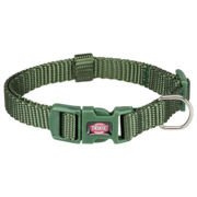 Obroża Premium, M–L: 35–55 cm/20 mm, kolor leśny