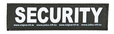 Naklejka na rzep 2 Julius-K9 , L, SECURITY