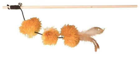 Wędka z pomponami, 40 cm