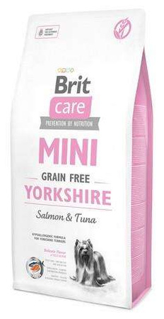 Brit care mini yorkshire salmon & tuna dla psa 400 g