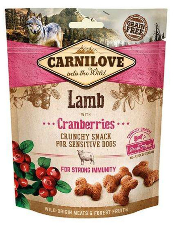 Carnilove crunchy snack lamb & cranberries 200g