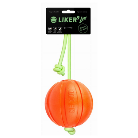Liker9 Lumi piłka dla psa , 9 cm