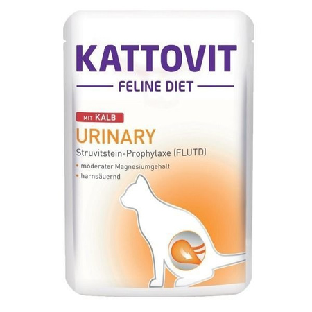 Kattovit urinary z cielęciną 85 g