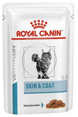 Royal canin veterinary care nutrition feline skin & coat saszetka 85g