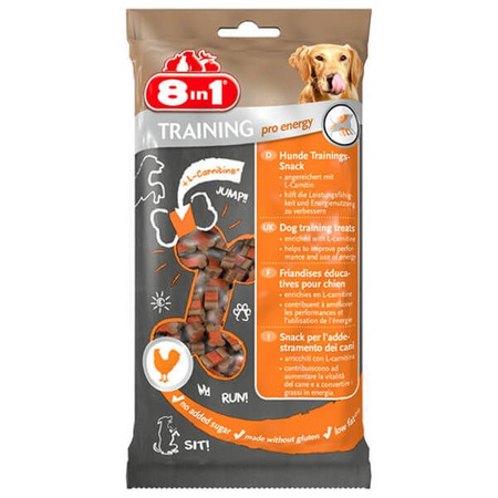 8in1 training treats pro energy z kurczakiem dla psa 100 g