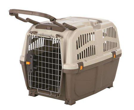 Transporter "Skudo".4:51x48x68 cm, szarobrazowy/piaskowy