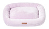 Supermiękkie legowisko dla psa, różowe, 38x32x6cm