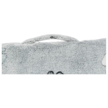 Nando, legowisko zamknięte, dla psa/kota, jasnoszare, 40x45x40 cm