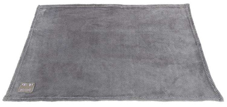 Zestaw Junior królik z kocem, plusz, 75 x 50 cm, szary/liliowy