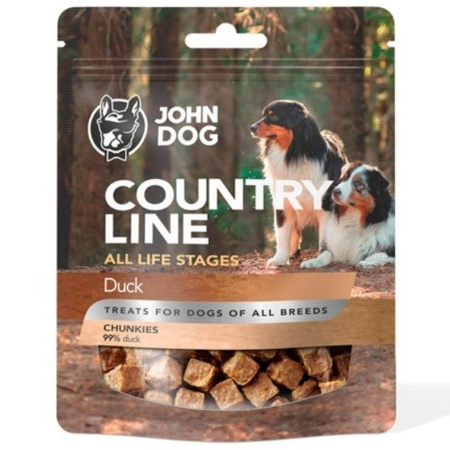John Dog Country Line Chunkies kaczka 100 g