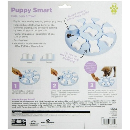 Nina Ottosson Puppy Smart Blue gra edukacyjna dla psa