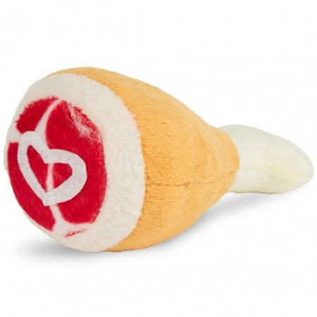 Zabawka, dla psa, szynka-kostka krowa, pluszowa, 12,5 cm
