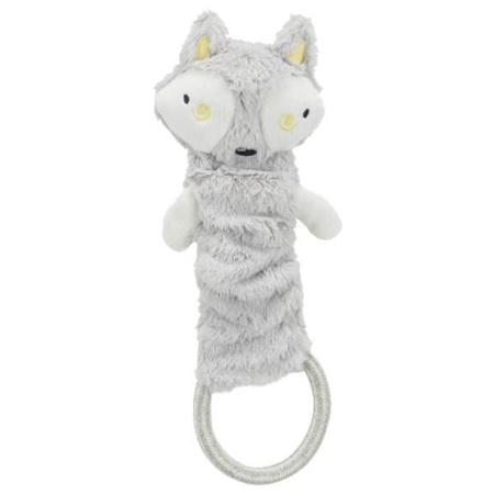 Junior, zabawka wisząca, dla szczeniąt, plusz/bawełna, 33 cm, szeleszcząca