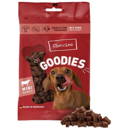 Chewies Goodies Mini kosteczki wołowina 125 g