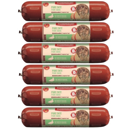 ZESTAW Meatlove Fleischeslust Sensitive Pure kaczka 6 x 400 g