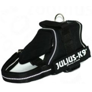 Szelki Julius-K9 , Mini-Mini/S: 40–53 cm,czarne