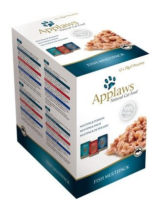 Applaws saszetki dla kota fish selection multi pack 12x70g