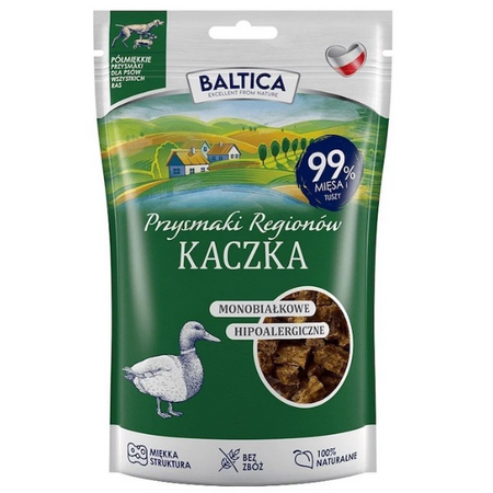 Baltica Przysmaki Regionów Półmiękkie Kaczka, 80 g