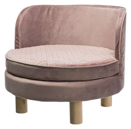 Sofa Livia, o 48 × 40 cm, różowa
