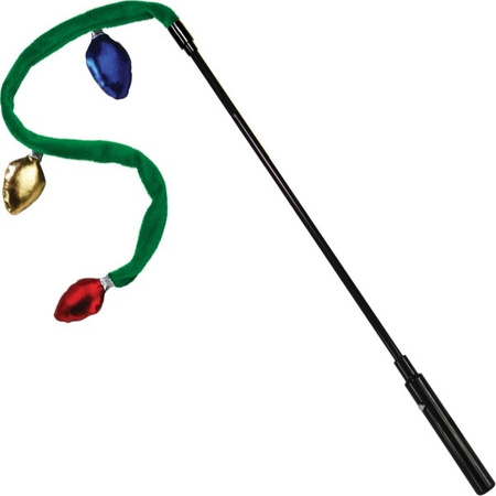 Kong Holiday Laser Teaser Lights wędka dla kota