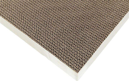 Drapak kartonowy XXL, piaskowy, 70 × 6 × 38 cm