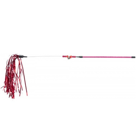 Wędka świąteczna, dla kota, plastik/metal, 48 cm