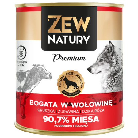 Zew Natury Premium bogata w wołowinę, 800 g