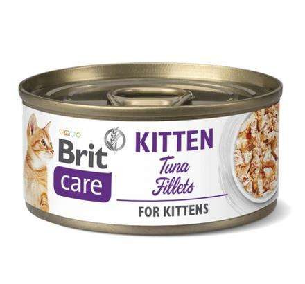 Brit care kitten tuna filets dla kociąt 70g