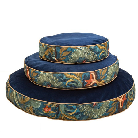 Golden Dog pufa, poducha dla psa granatowa XL