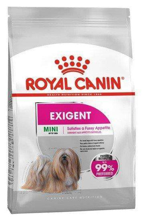 Royal canin mini exigent karma sucha dla psów dorosłych, ras małych, wybrednych 1kg