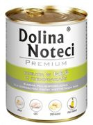 Dolina noteci premium pies gęś i ziemniaki puszka 800g