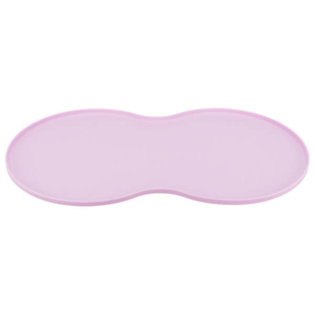 Podkładka pod miski, dla kota, szara, silikon, 44x27 cm, różne kolory