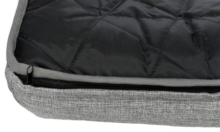 Legowisko Nero - ochraniające meble, 90 × 90 cm, jasnoszare