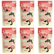 ZESTAW Lucky Lou Lifestage Kitten drób 6 x 125 g