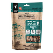 Wiejska Zagroda Przysmak dla kota Miękkie smaczne kąski Tuńczyk (dorosły) 100g (16 szt/op)