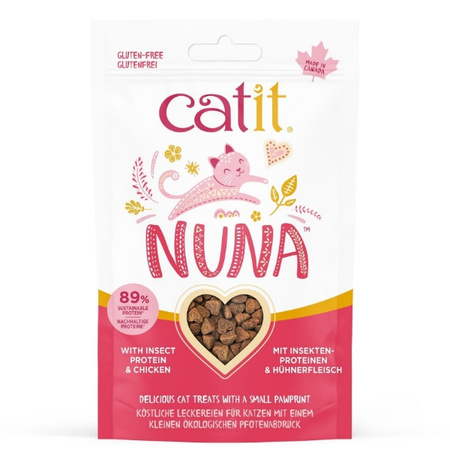 Nuna, przysmak dla kota, białko z owadów i kurczak, 60 g