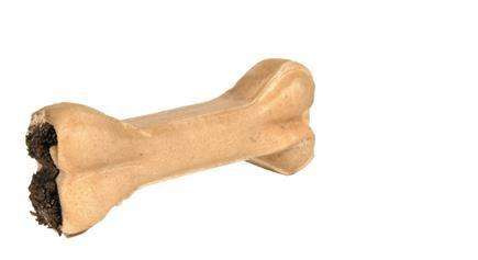 Kość prasowana nadziewana z żwaczem 2 x 35g / 10cm