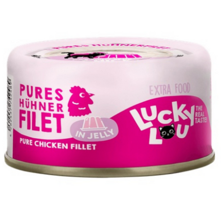 Lucky Lou Extrafood Kurczak w galaretce puszka 70g