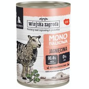 Wiejska Zagroda Monobiałkowa jagnięcina dla szczeniąt 400 g