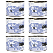 ZESTAW Lucky Lou Lifestage Sterilized drób 6 x 200 g
